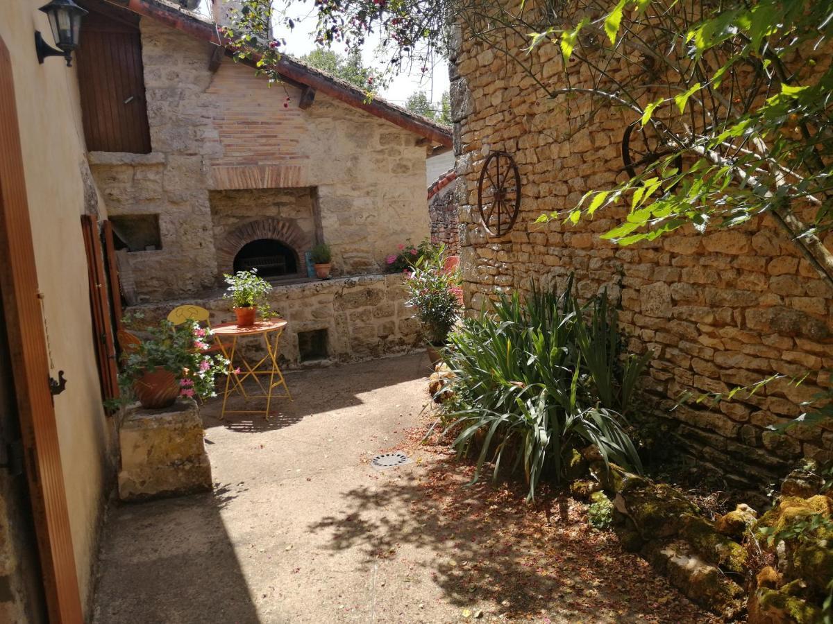 Traditional Stone Cottage Condac Buitenkant foto