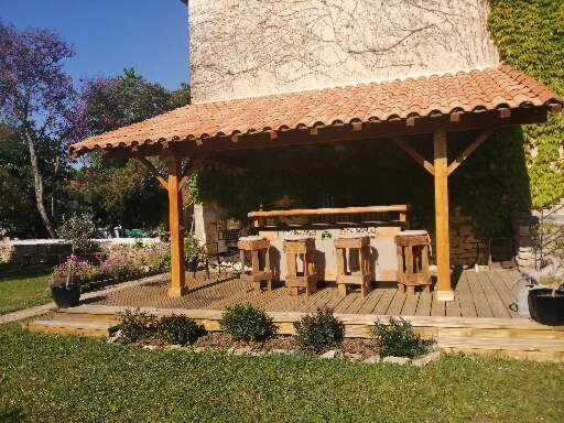 Traditional Stone Cottage Condac Buitenkant foto
